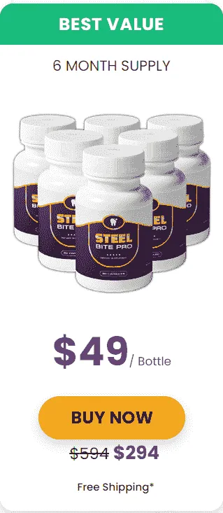 Order Steel Bite Pro 6 bottles 